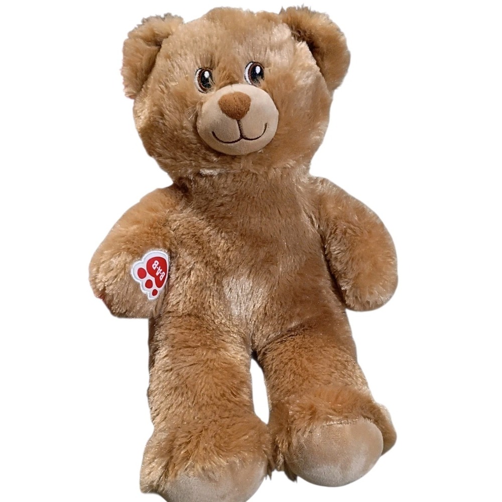 EUC‎ Build A Bear Workshop Lil Brownie Cub 16" Brown Plush Stuffed Teddy Bear